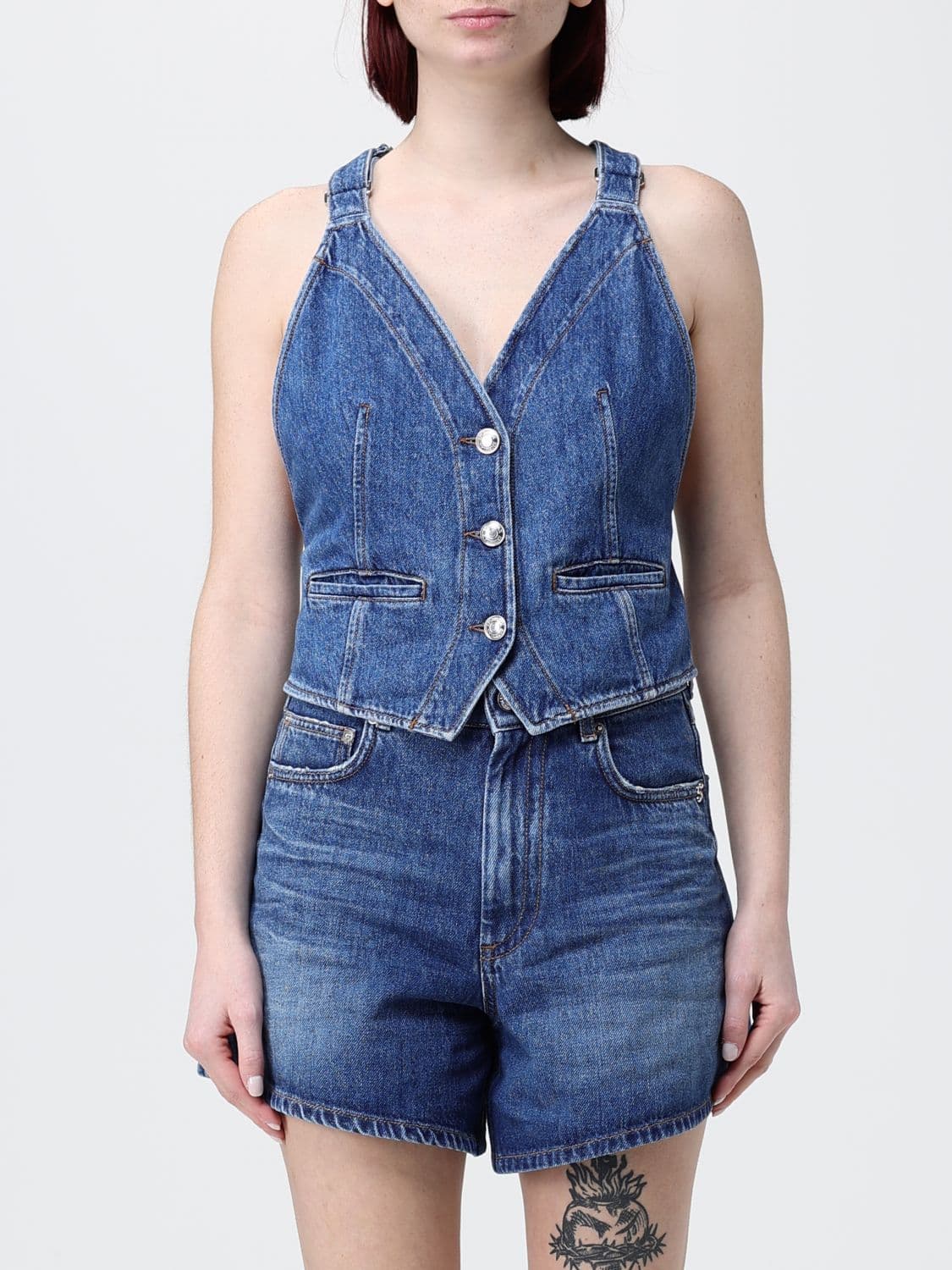 Sportmax Denim Vest · 40