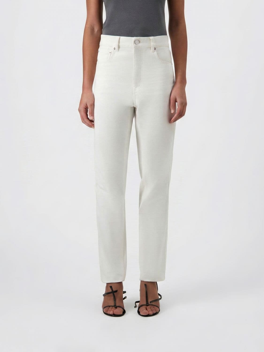 Coperni Straight Organic Cotton Denim Jeans