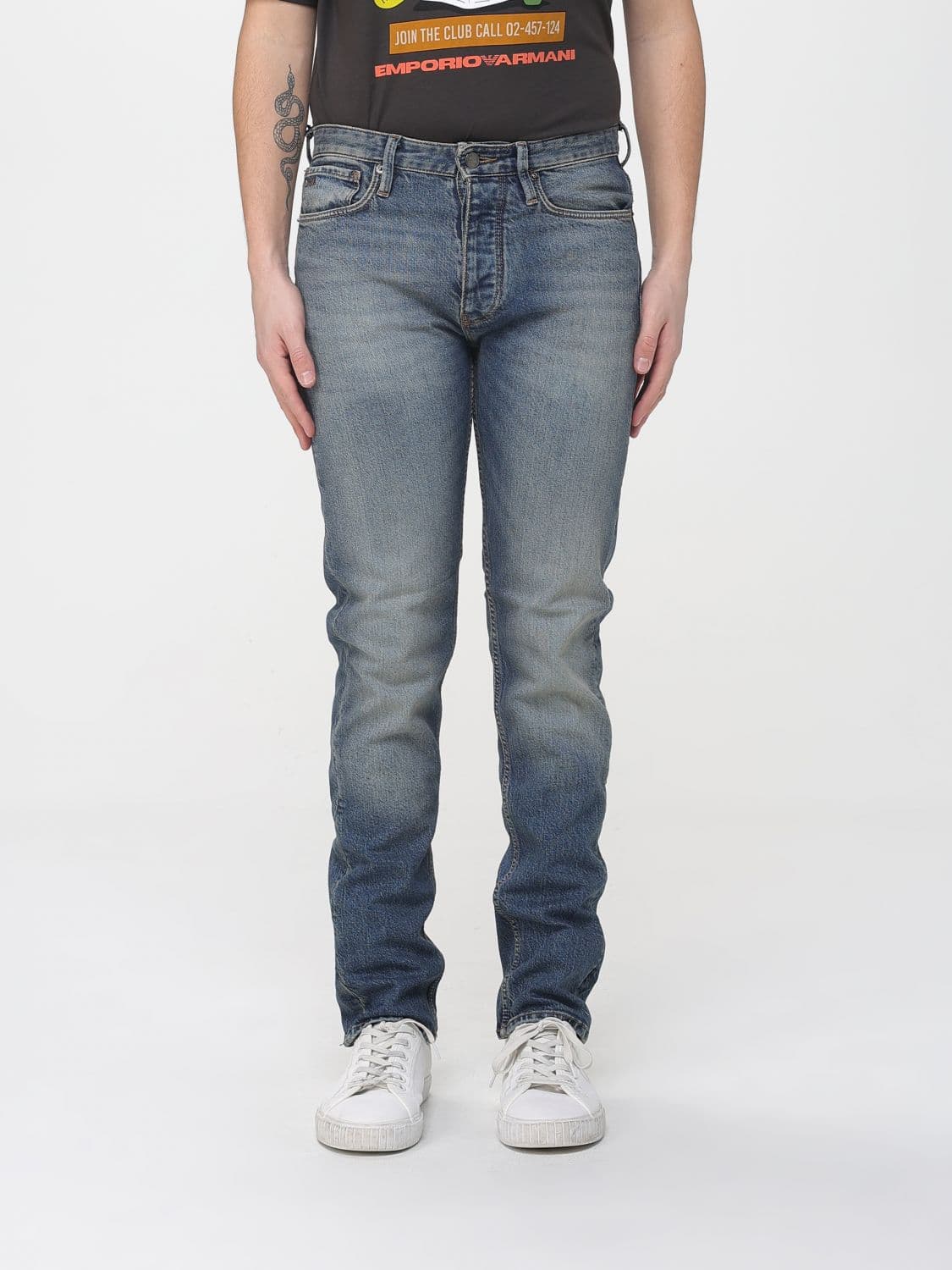 Emporio Armani Straight Denim Jeans