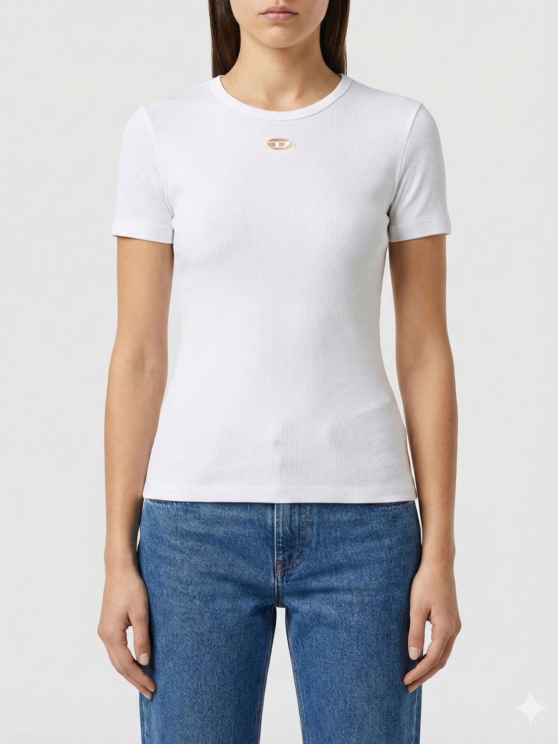 Diesel Oval D Cotton T-shirts