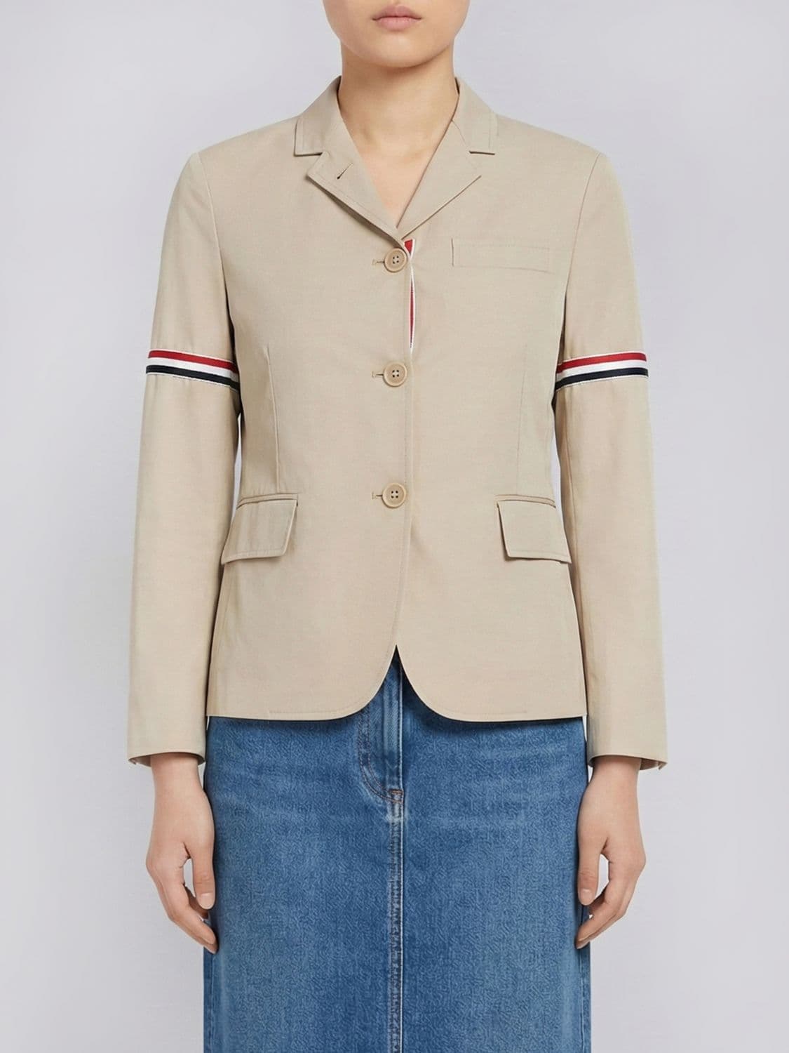 Thom Browne Cotton Single-Breasted Blazer · 40