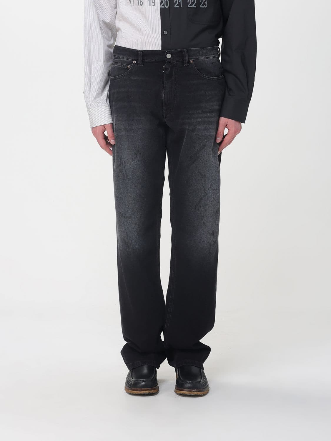 Mm6 Maison Margiela Denim Straight Jeans