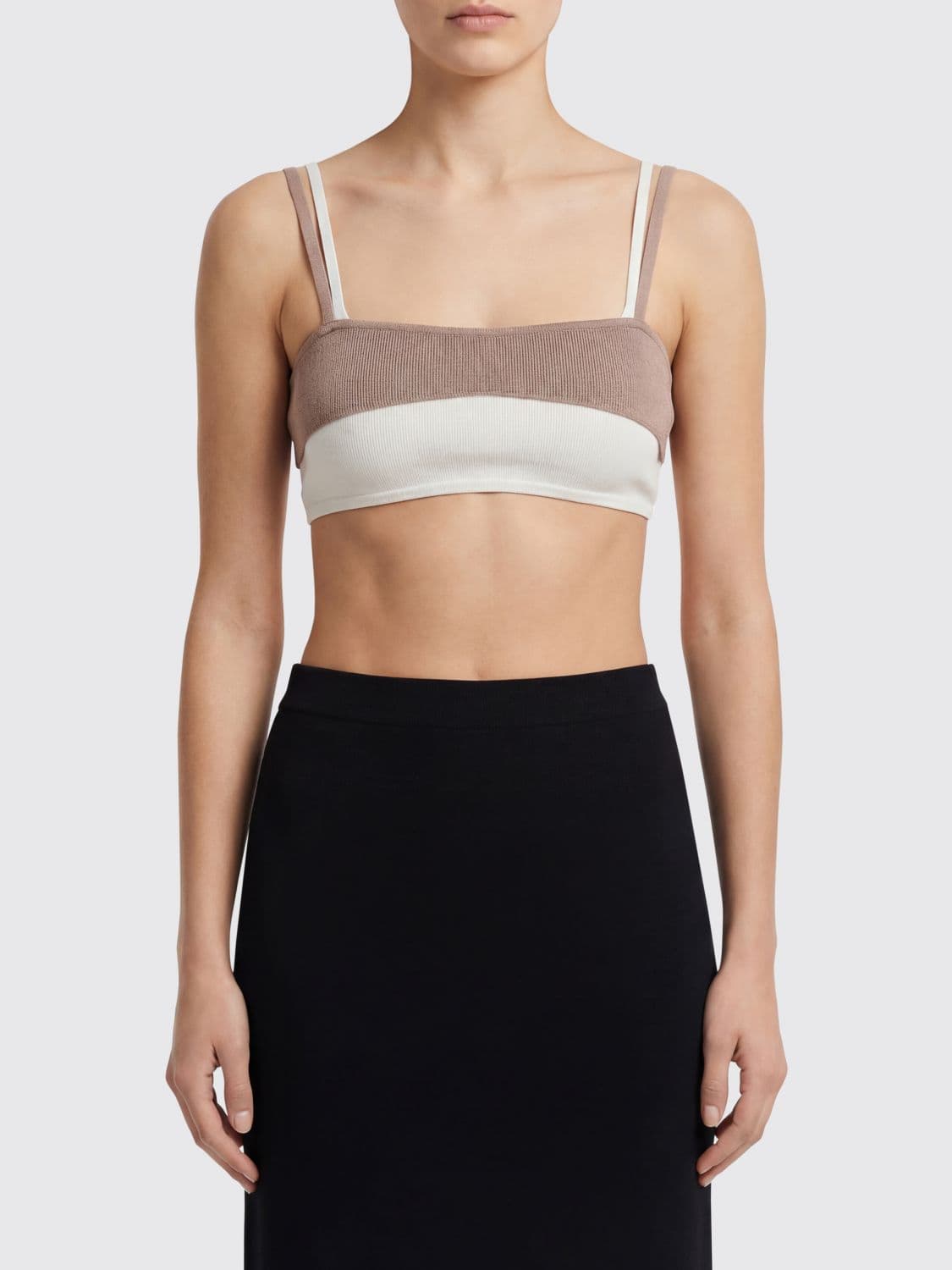 Diesel Cropped Top in Viscose Blend