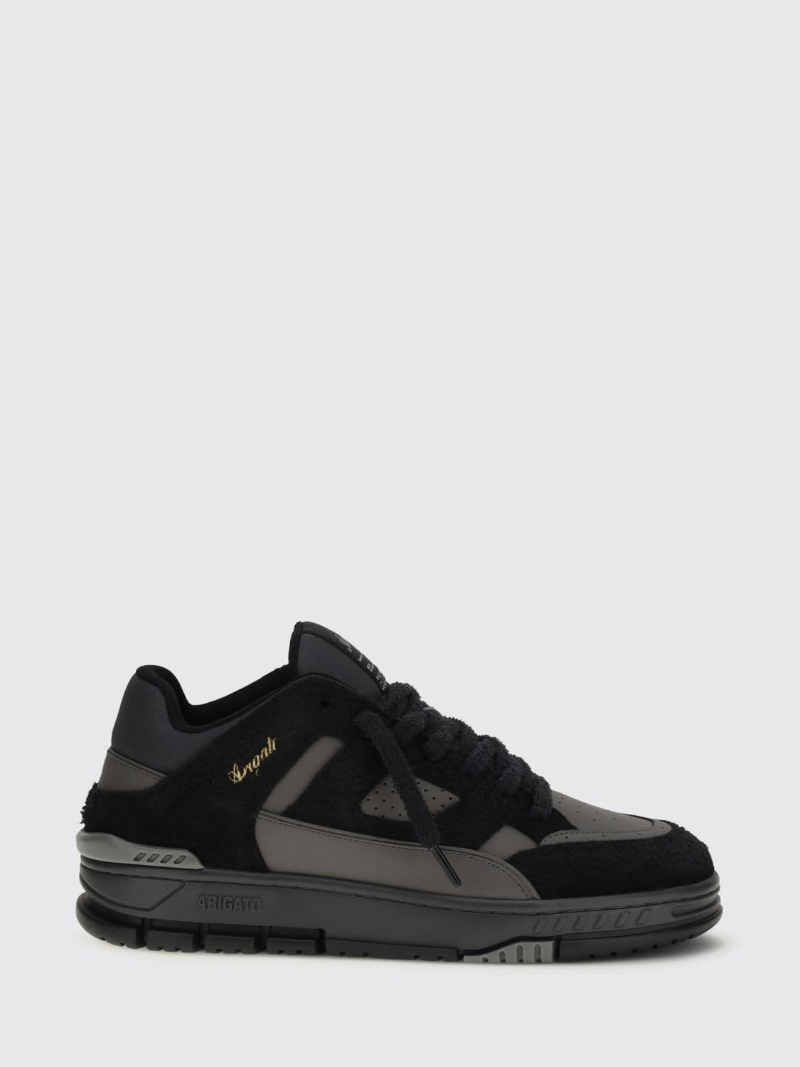Axel Arigato Area Lo Fluffy Leather Sneakers