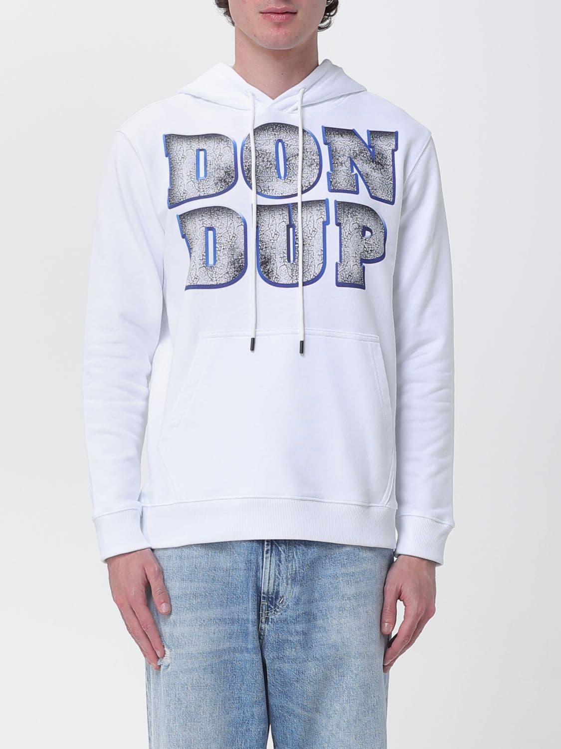 Dondup Cotton Hoodie With Logo · M