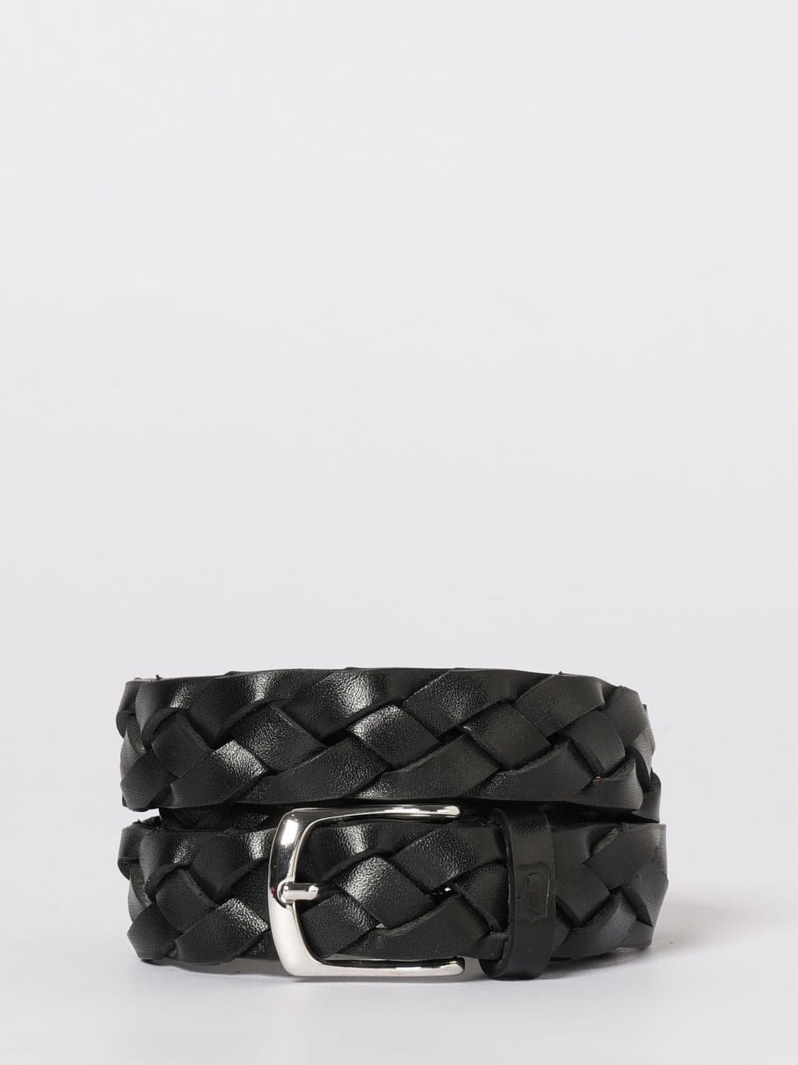 Dondup Braided Leather Belt · 110