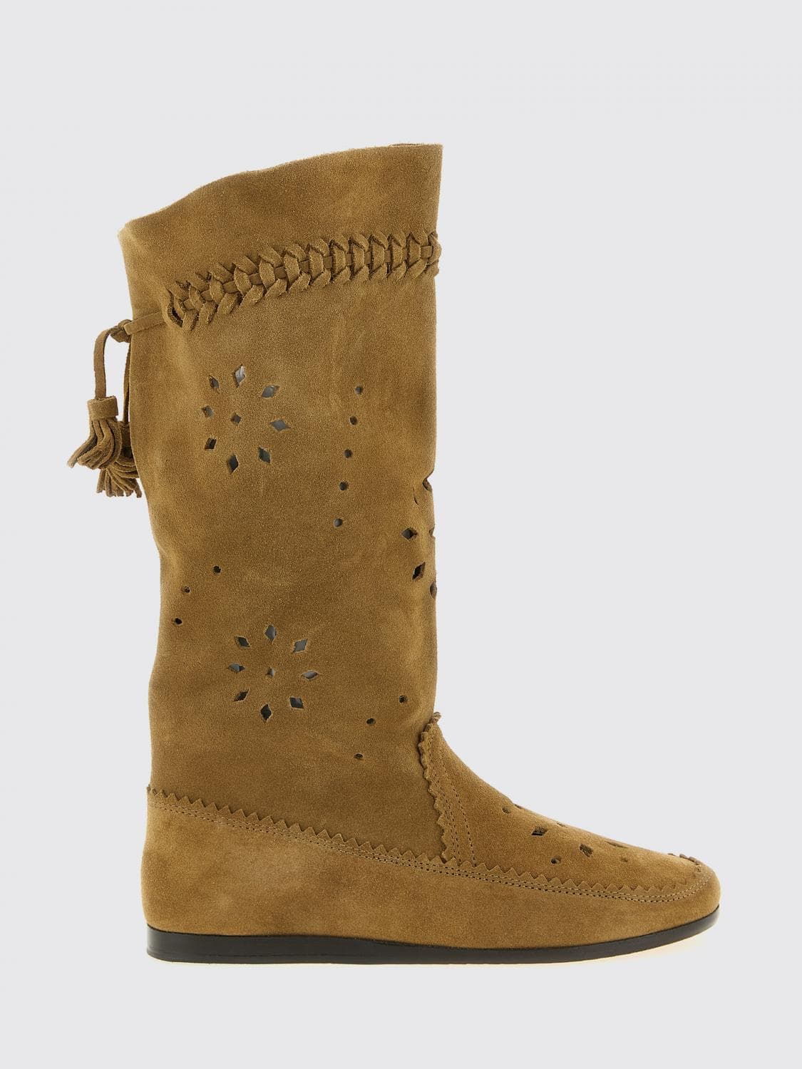 Isabel Marant Welky Perforated Suede Boots · 41
