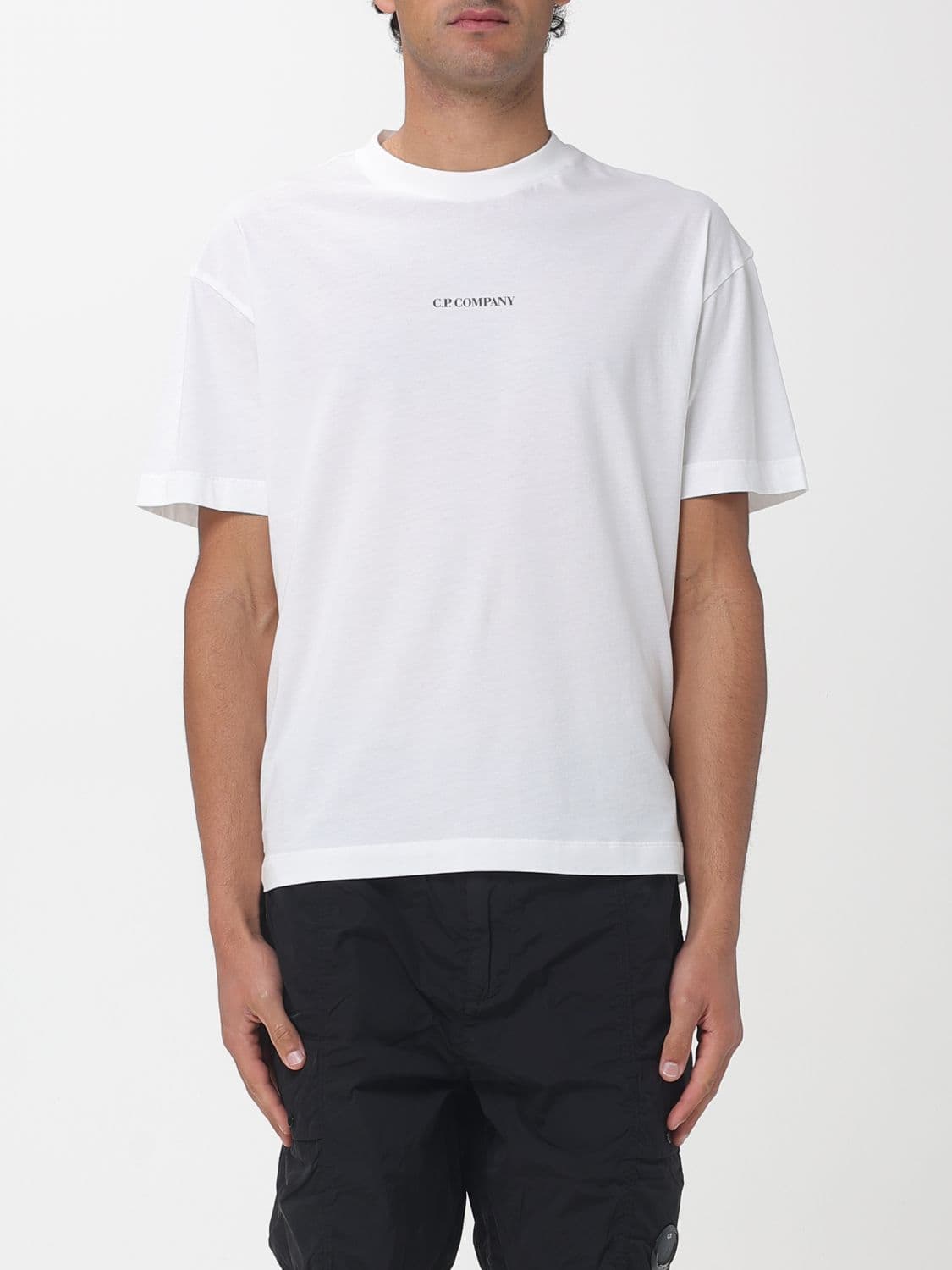 C.p. Company C. P. COMPANY Cotton T-Shirt with Logo
