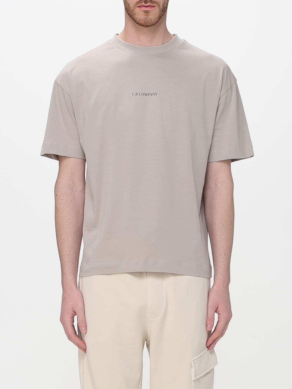 C.p. Company C. P. COMPANY Cotton T-Shirt with Logo