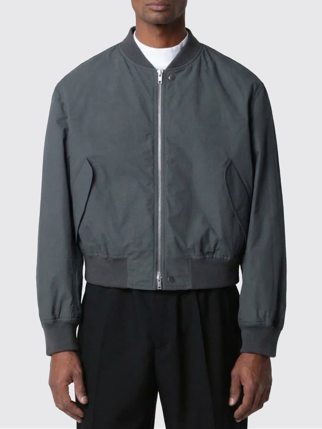 Jil Sander Cotton Bomber Jacket