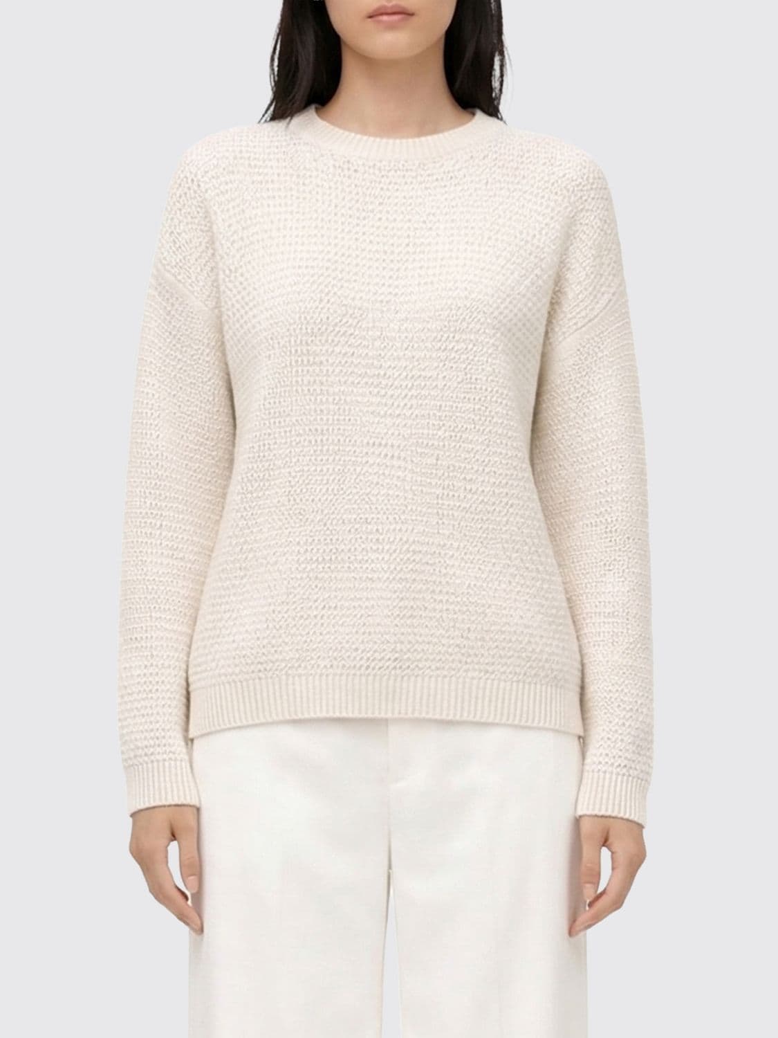 Fabiana Filippi Cotton Crew Neck Sweater