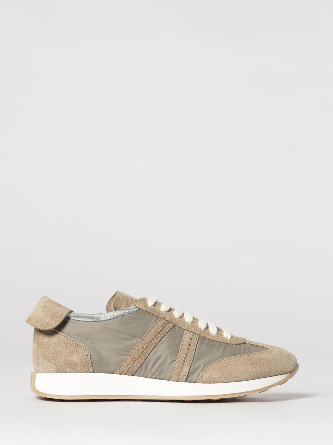 Fabiana Filippi Nylon and Suede Sneakers · 36