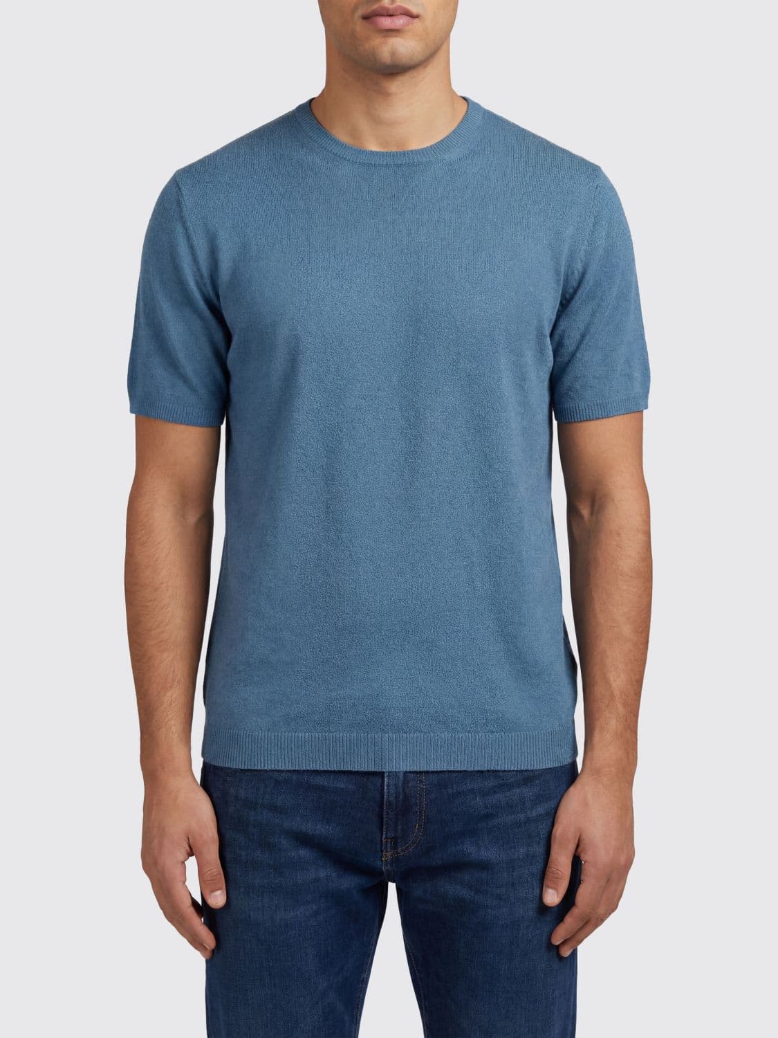 Roberto Collina Cotton Blend Sweater