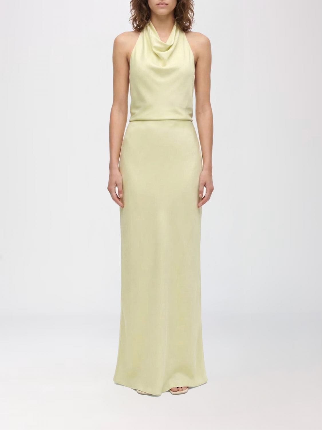 Simkhai Reannon Long Satin Dress · 6