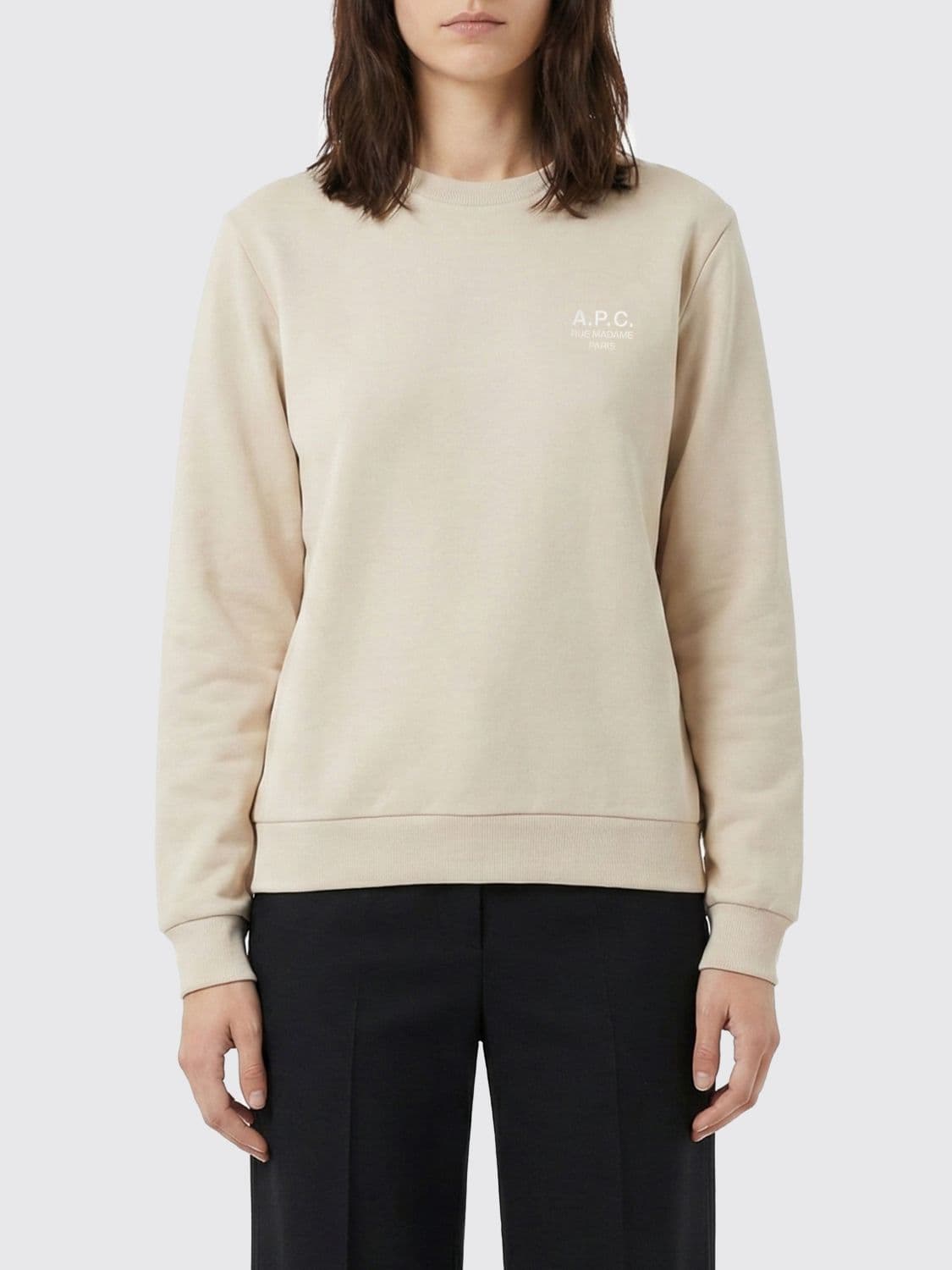 A.p.c. A. P.C. Cotton Crewneck Sweatshirt