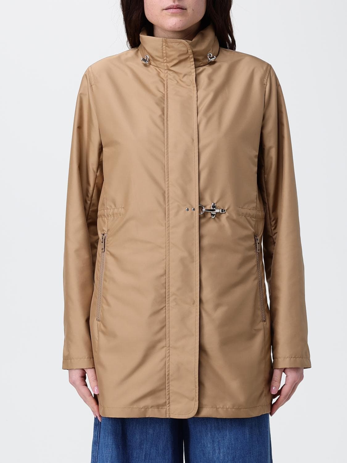 Fay Virginia Technical Poplin Raincoat