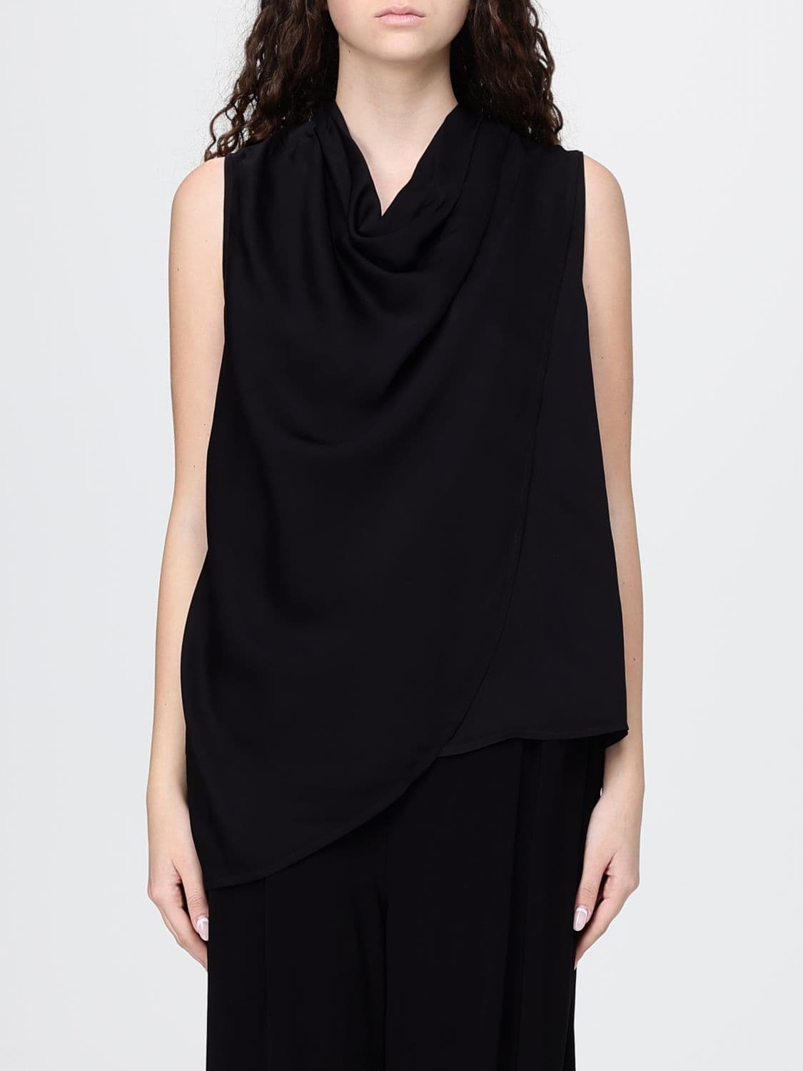 Twinset Draped Viscose Top
