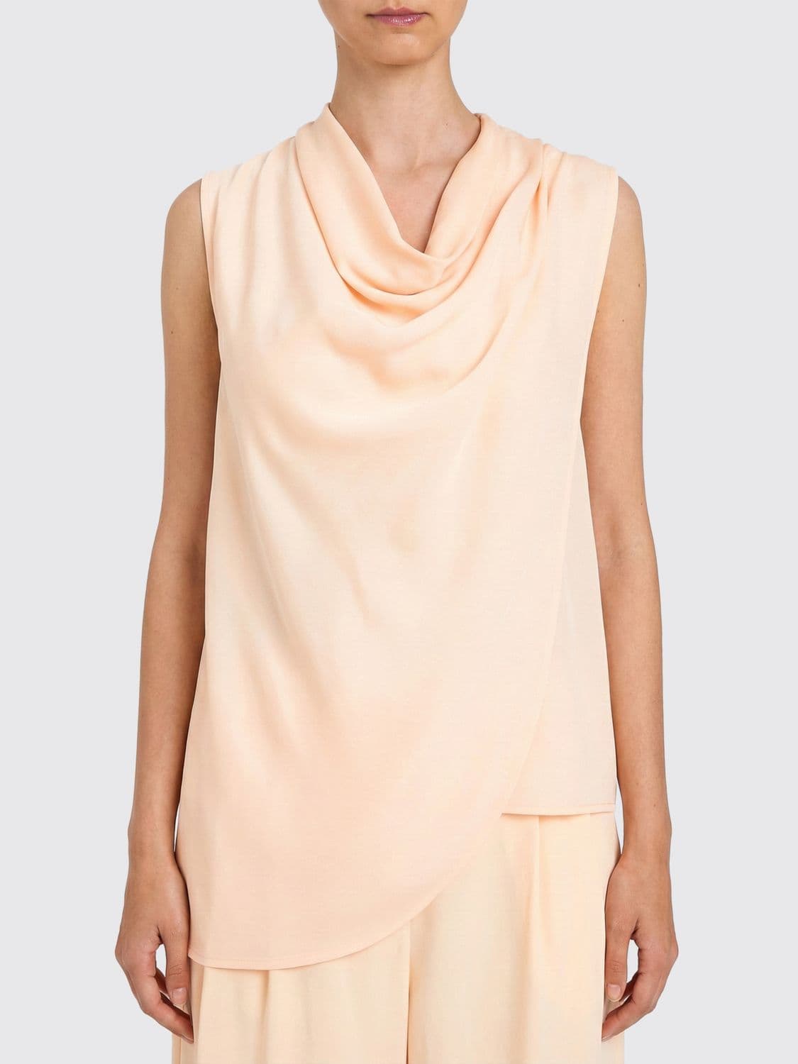 Twinset Draped Viscose Top