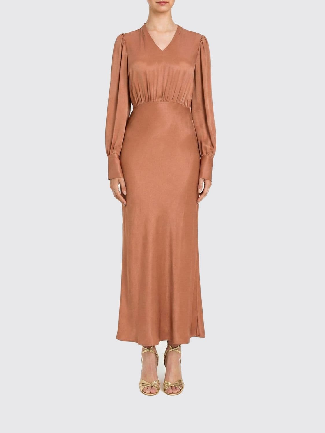Twinset Viscose Midi Dress