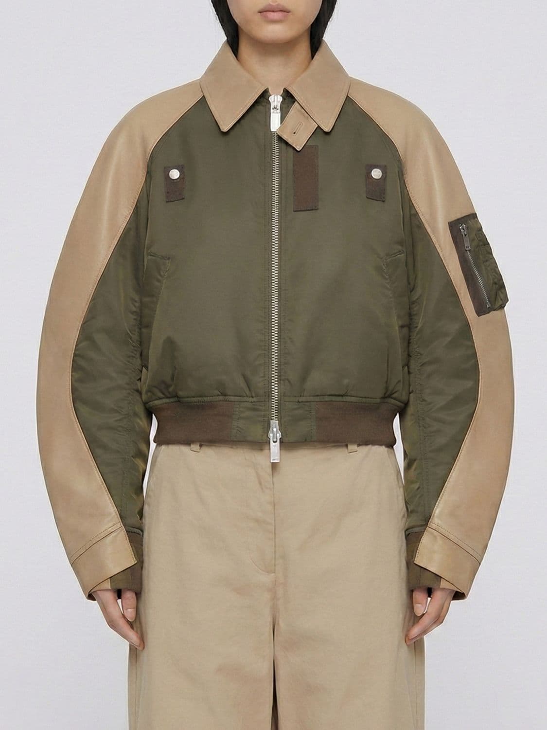 Sacai Nylon Bomber Jacket · 3