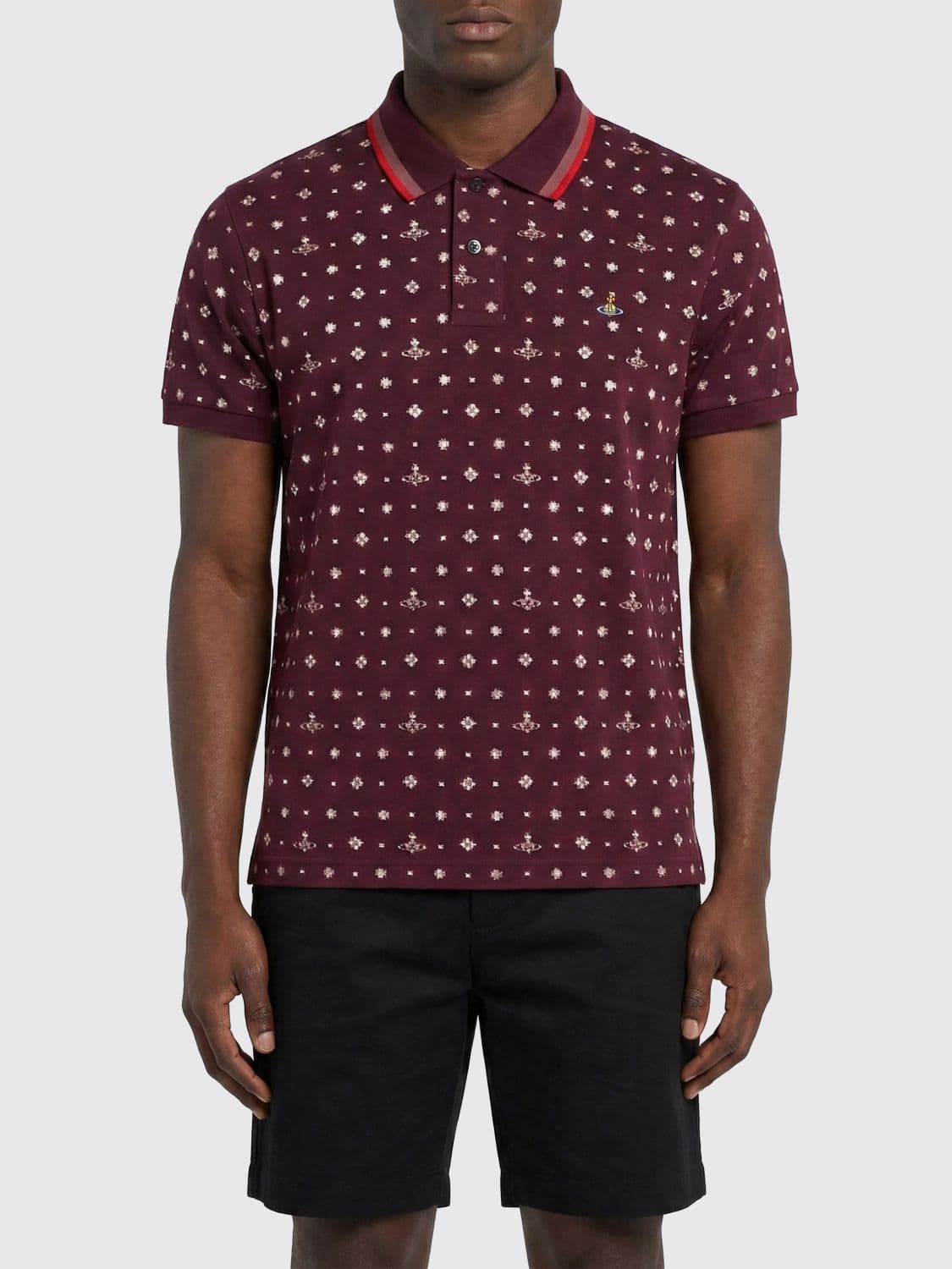 Vivienne Westwood Printed Cotton Polo Shirt