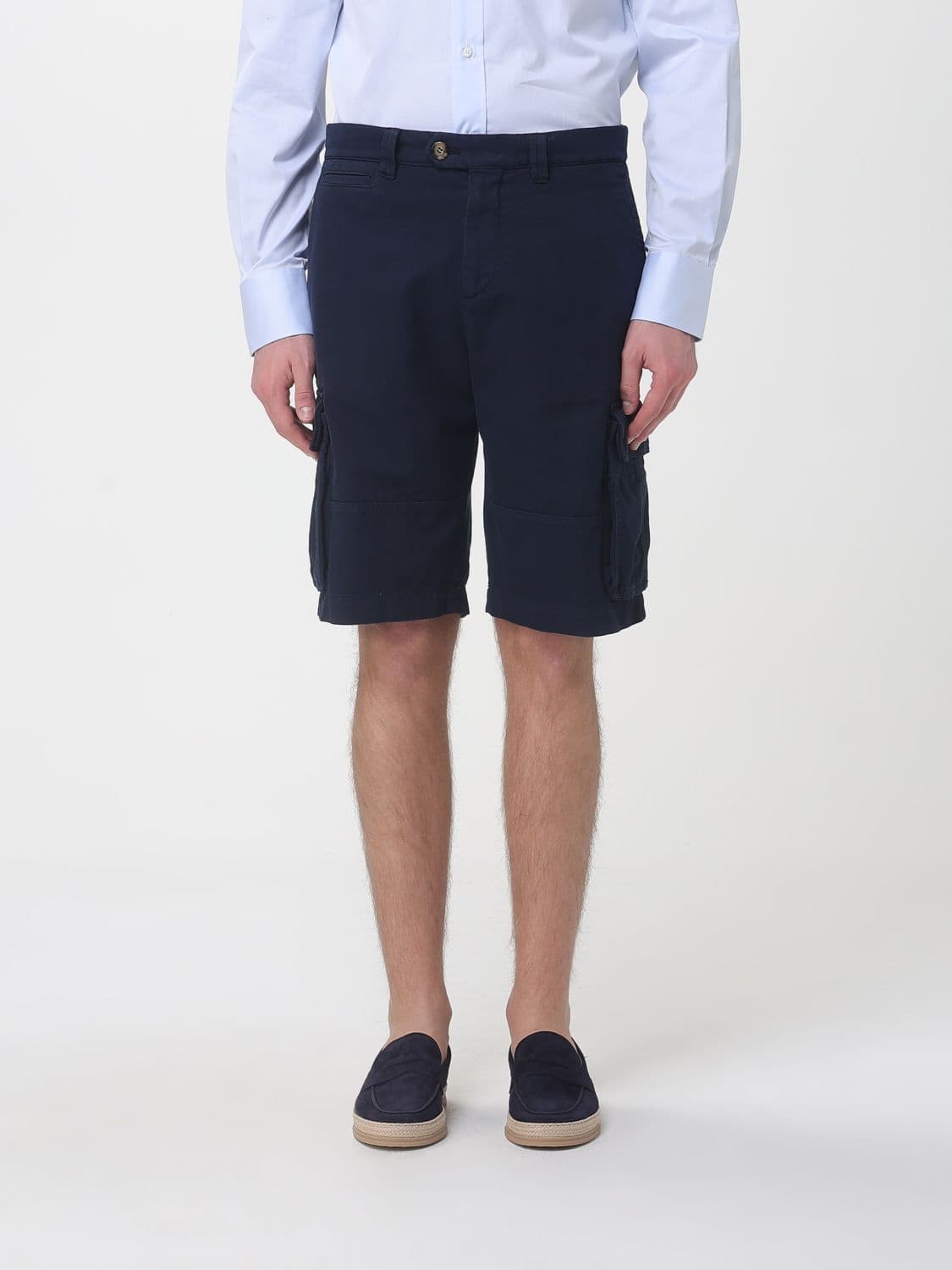 Brunello Cucinelli Cotton Cargo Shorts