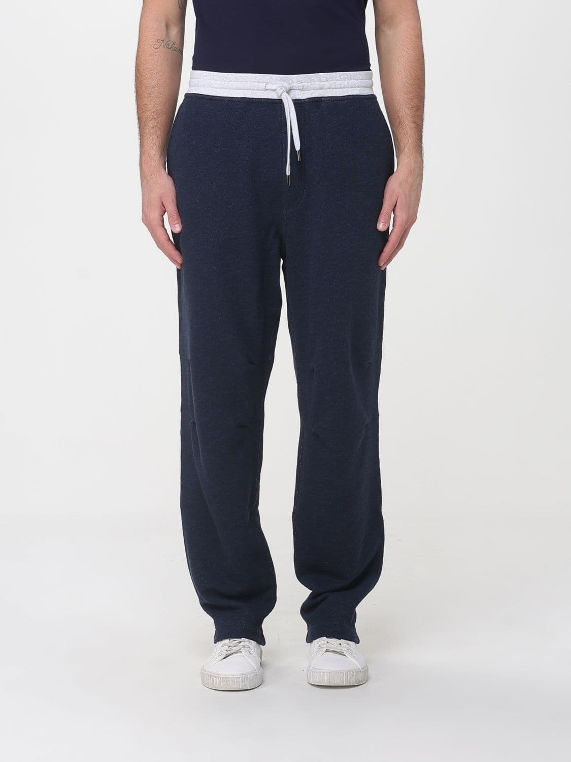 Brunello Cucinelli Cotton and Linen Jogging Pants