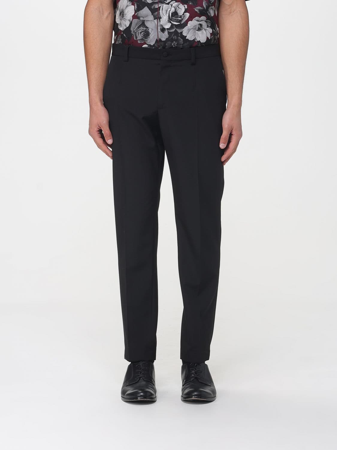 Dolce & Gabbana Slim Fit Virgin Wool Pants