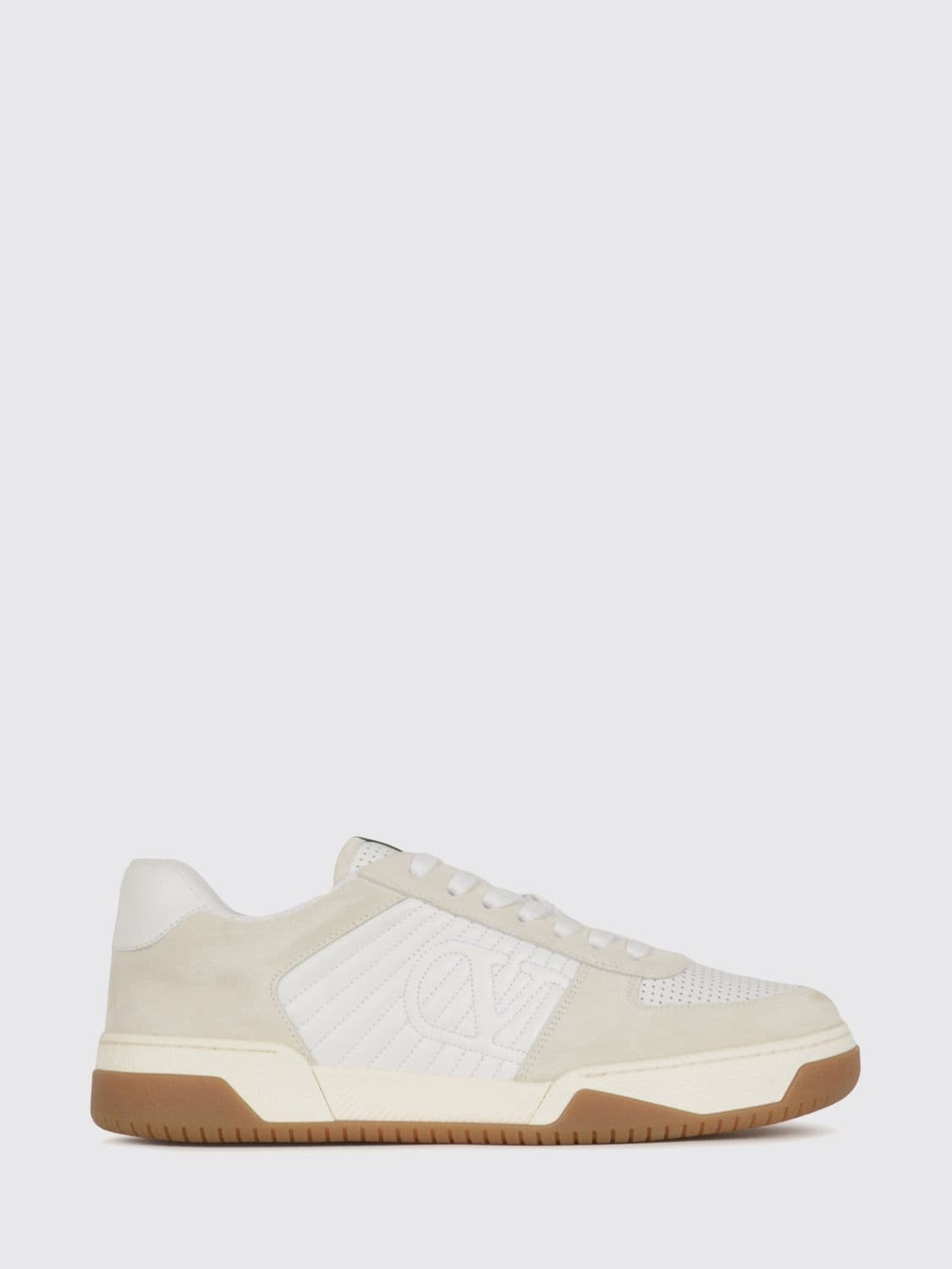 Valentino Garavani Sparry Leather and Suede Sneakers