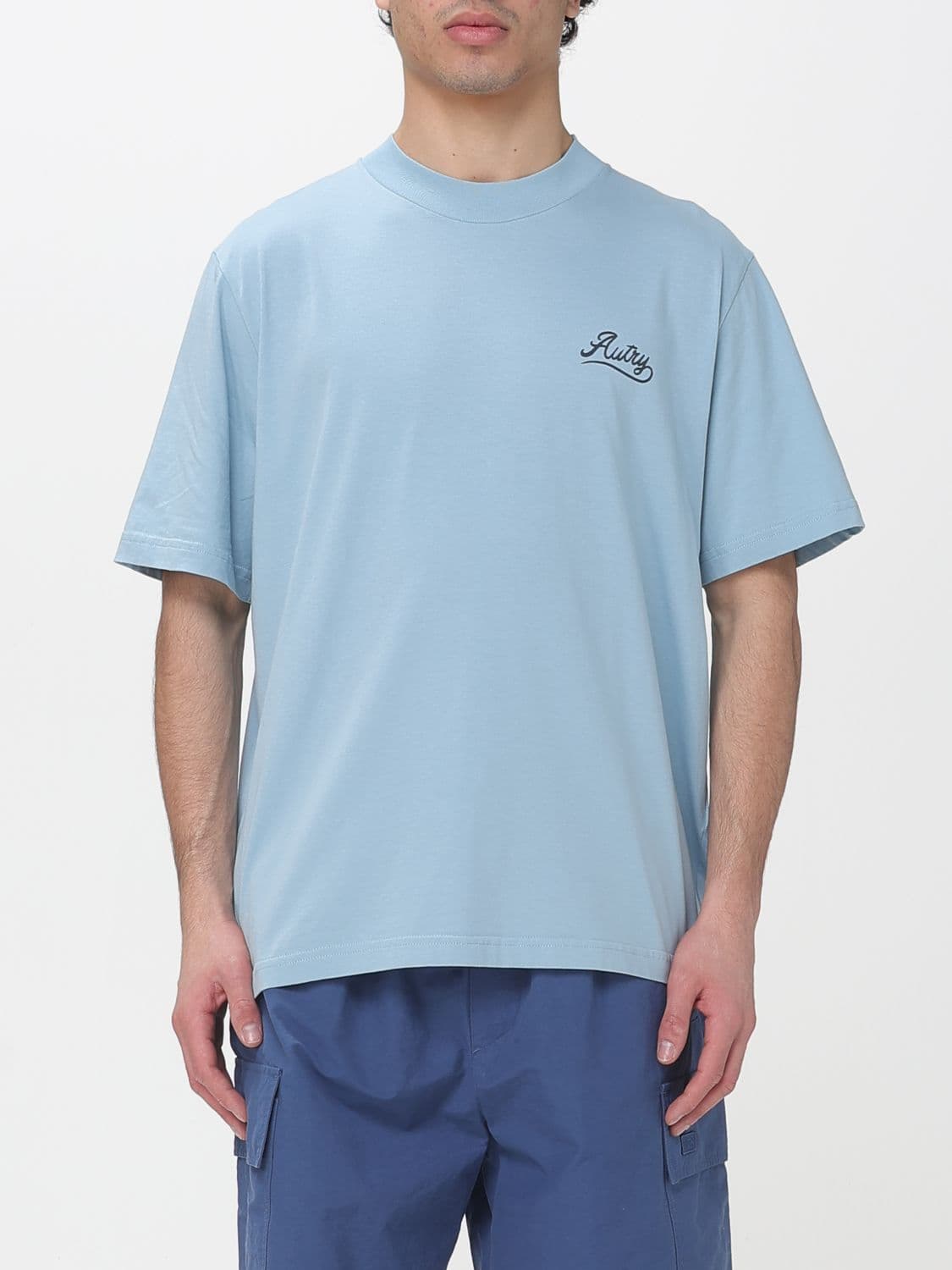 Autry Cotton T-shirt with Logo · S