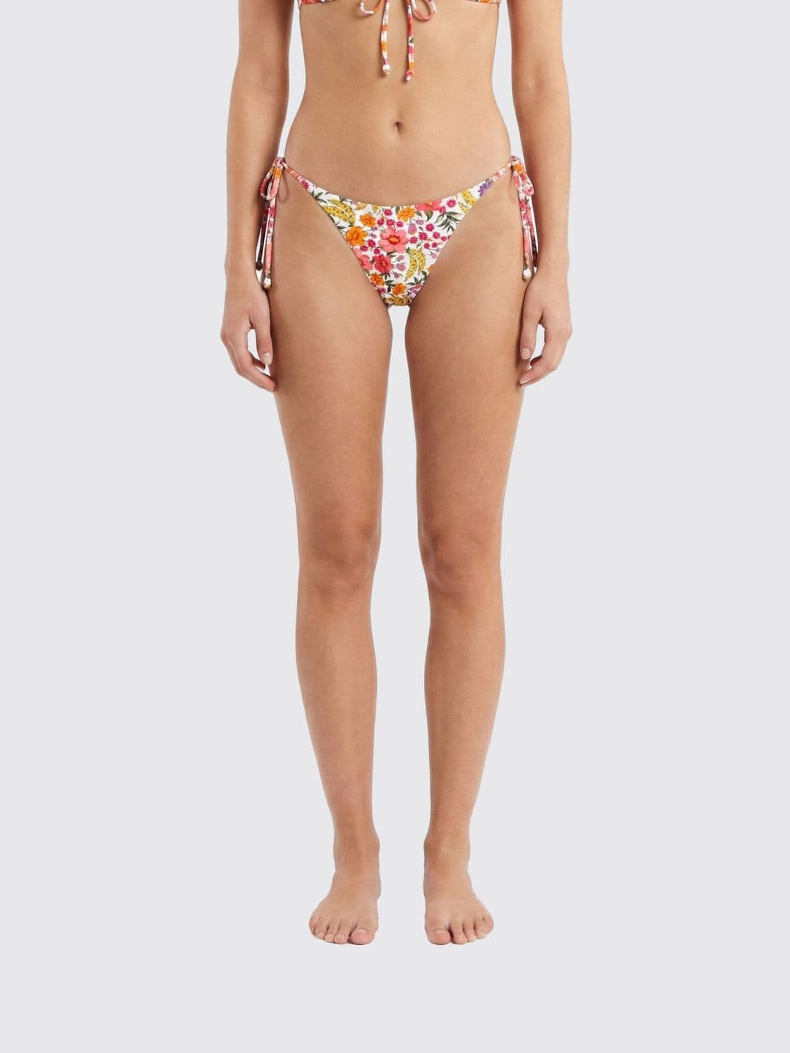Farm Rio Polyamide Bikini Bottom with Floral Print