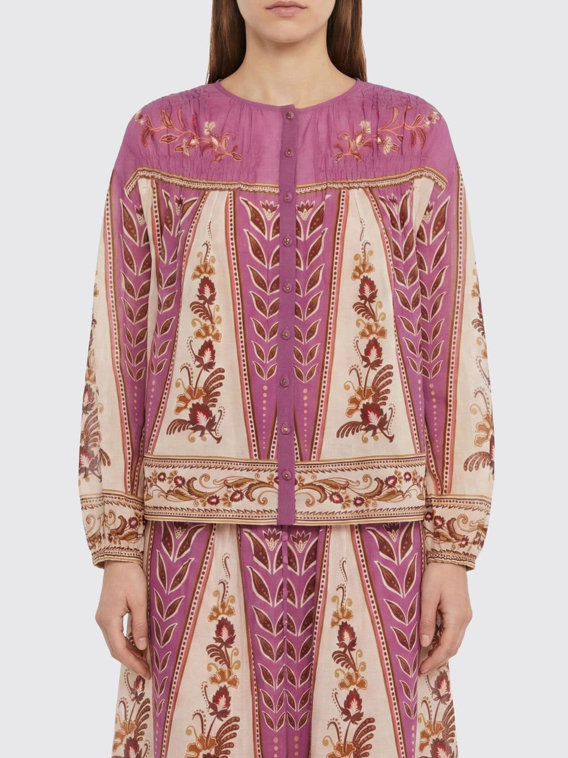 Farm Rio Printed Viscose Blouse · S