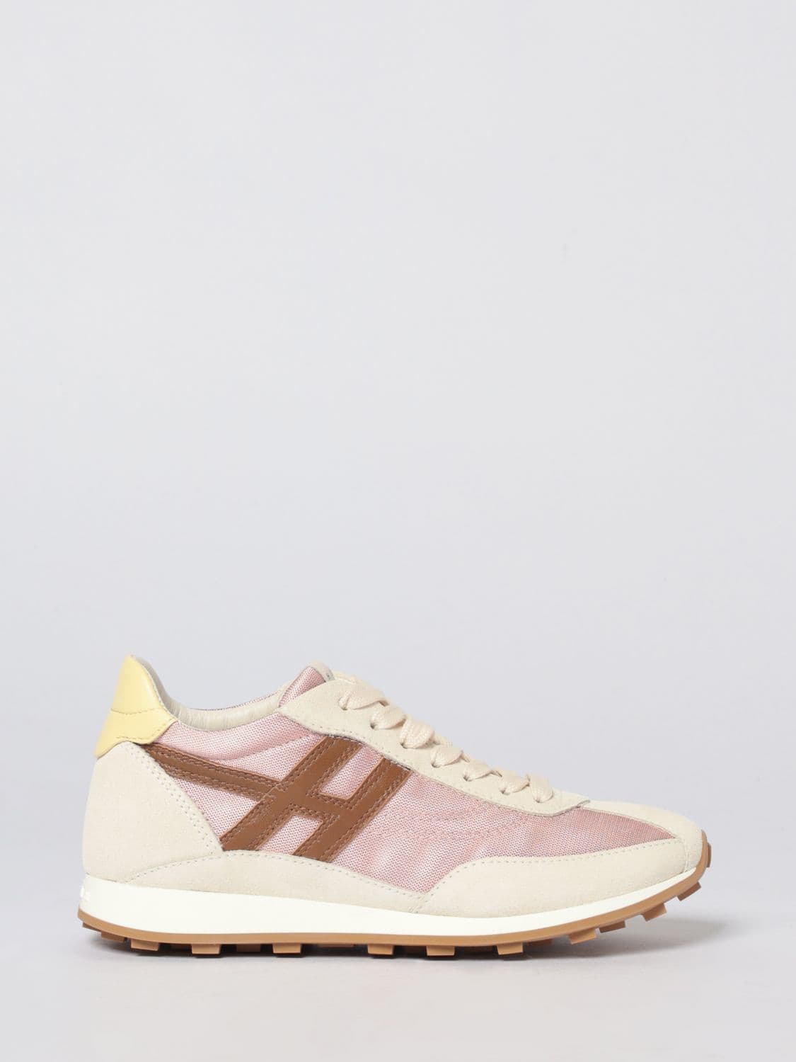 Hogan H699 Sneakers in Mesh and Suede Leather