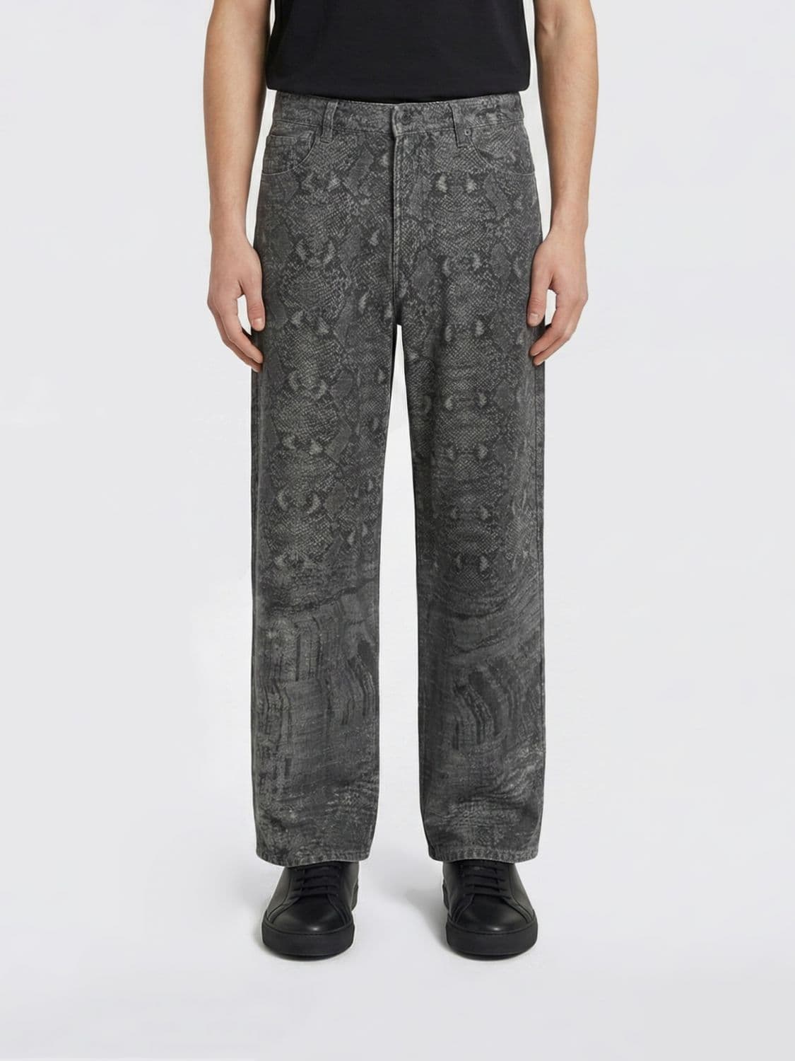 Daily Paper Snake Oversized Denim Jeans