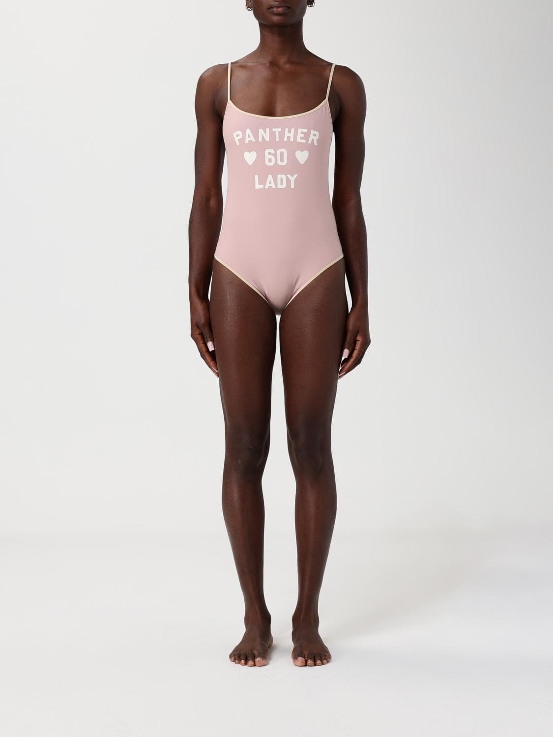 Valentino One-Piece Swimsuit with Slogan