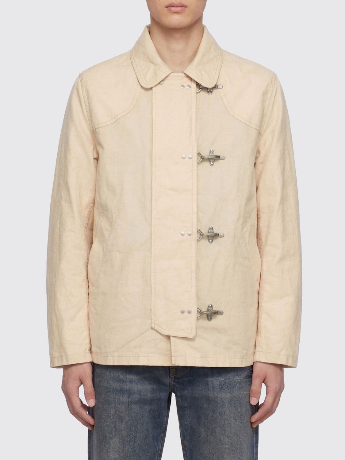 Fay 4 Ganci Linen Canvas Jacket