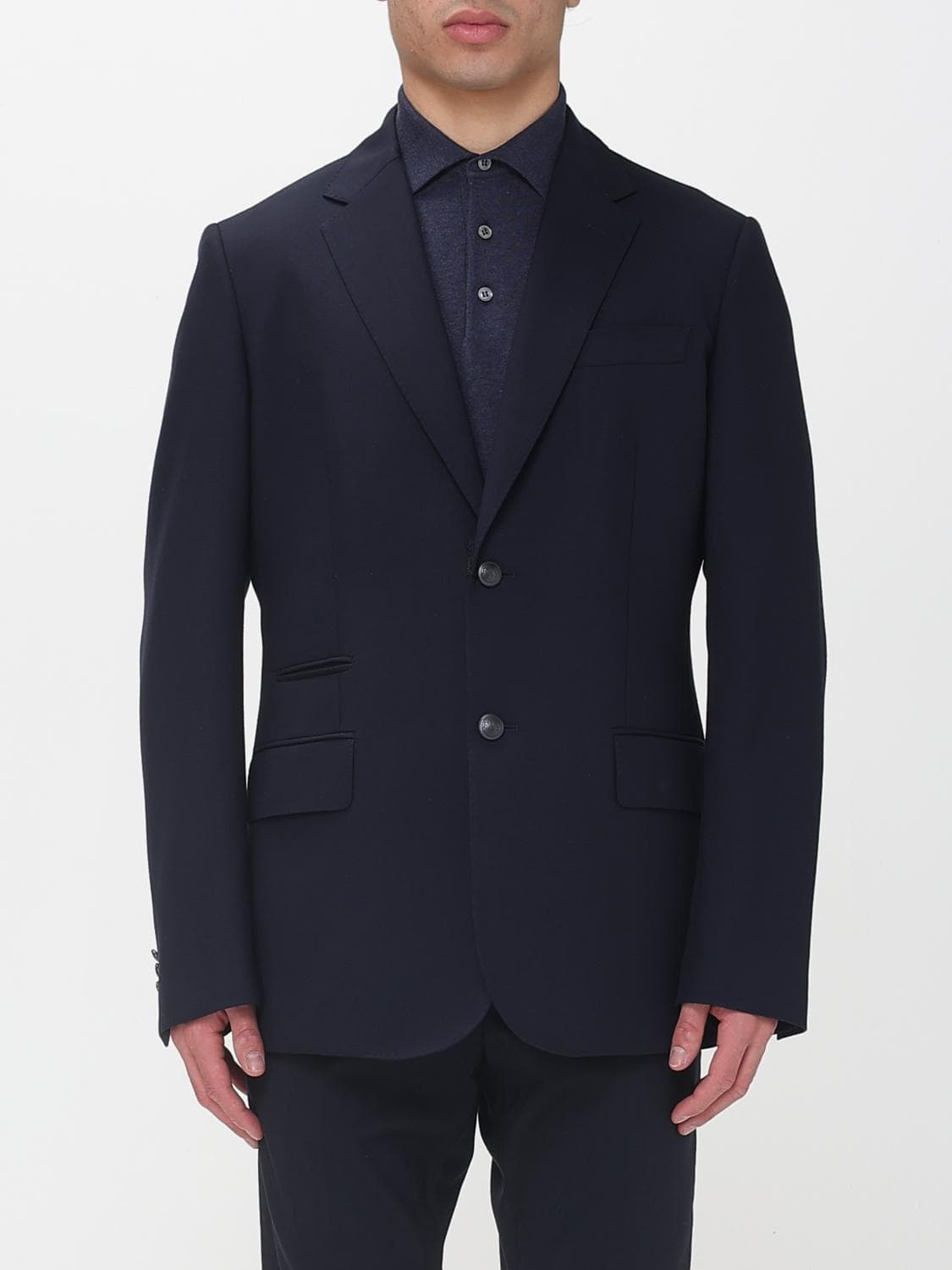 Fay Wool Single Breasted Blazer