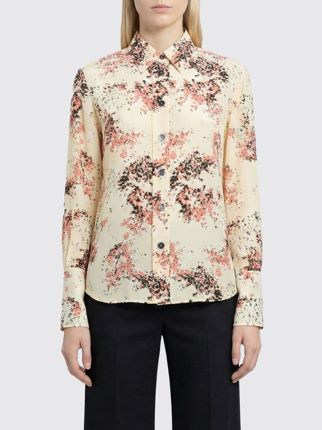 Paul Smith Viscose Shirt With Floral Print