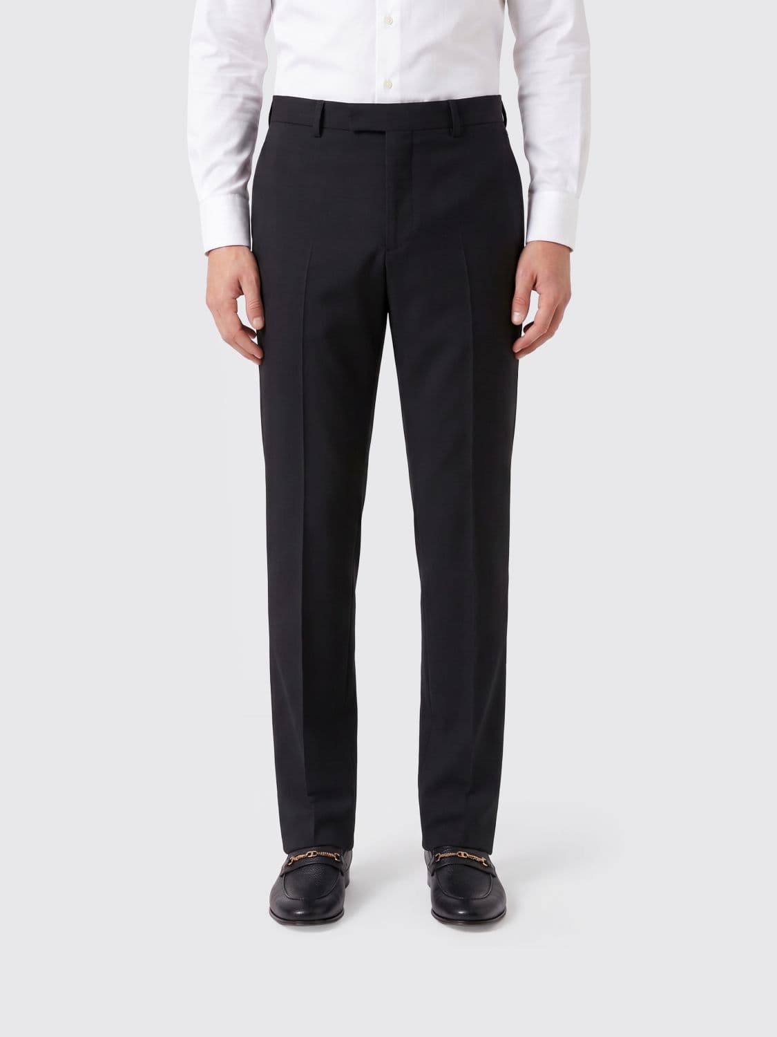 Valentino Wool Blend Tailored Trousers