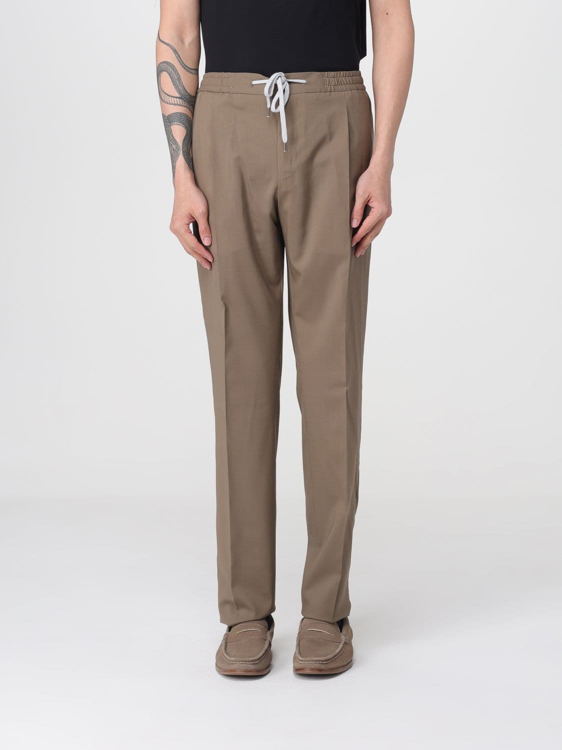 Pt Torino Virgin Wool Jogging Pants