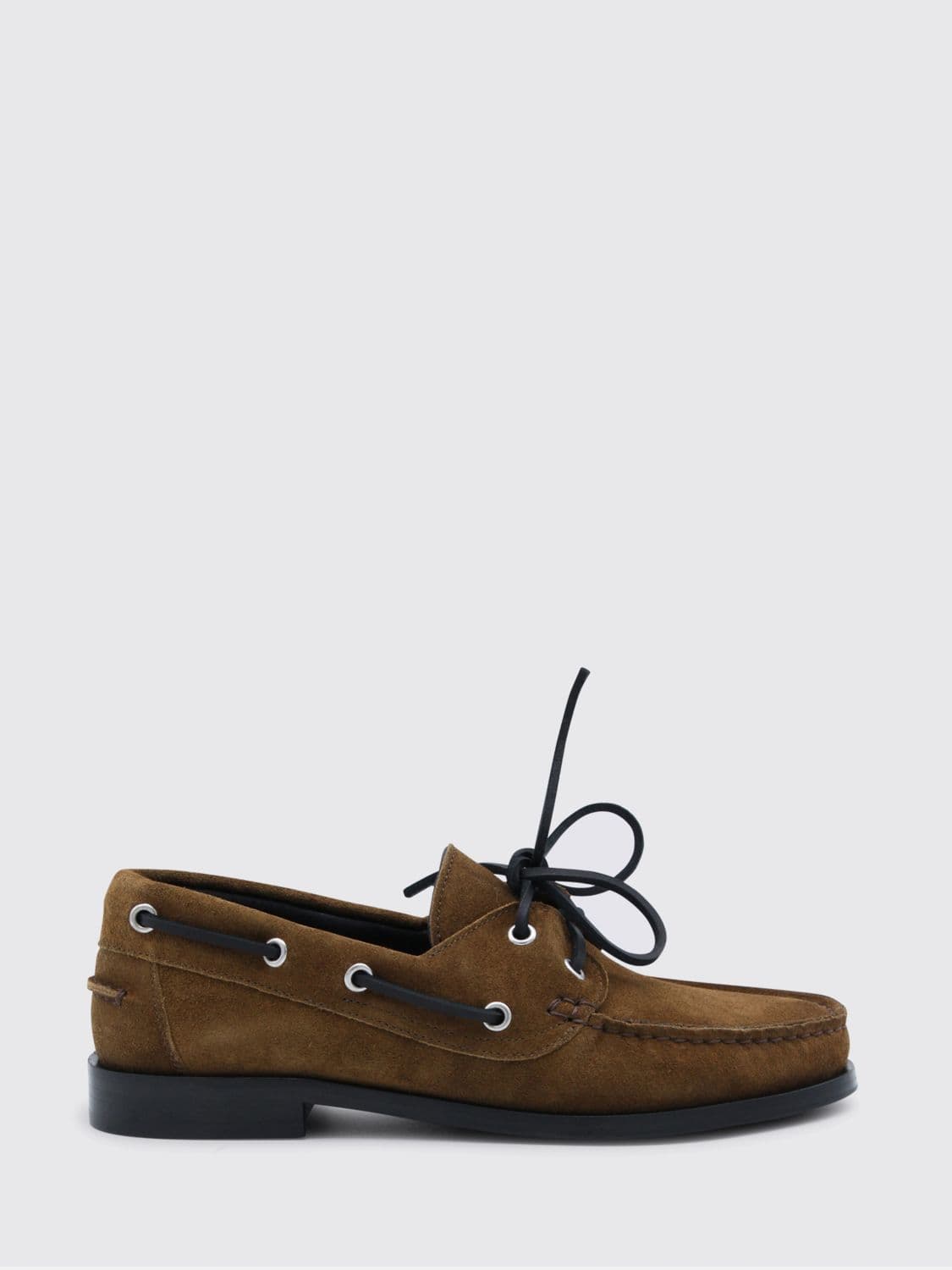 Aeyde Suede Boat Loafers