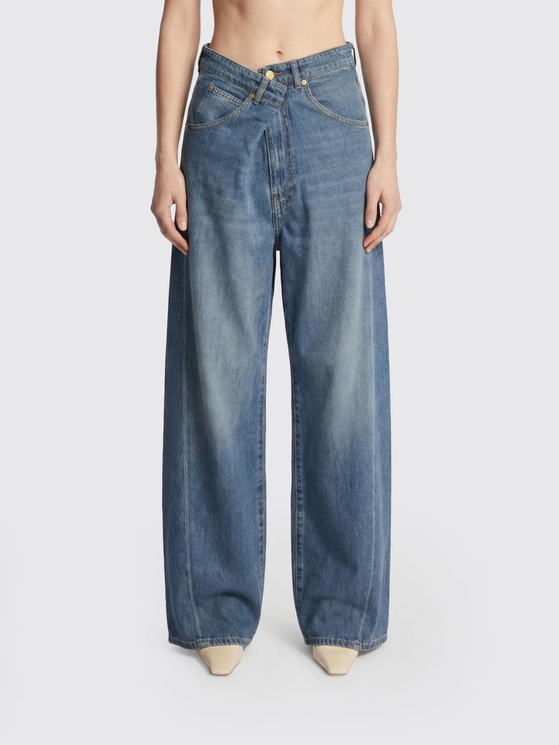 Darkpark Denim Wide-Leg Jeans