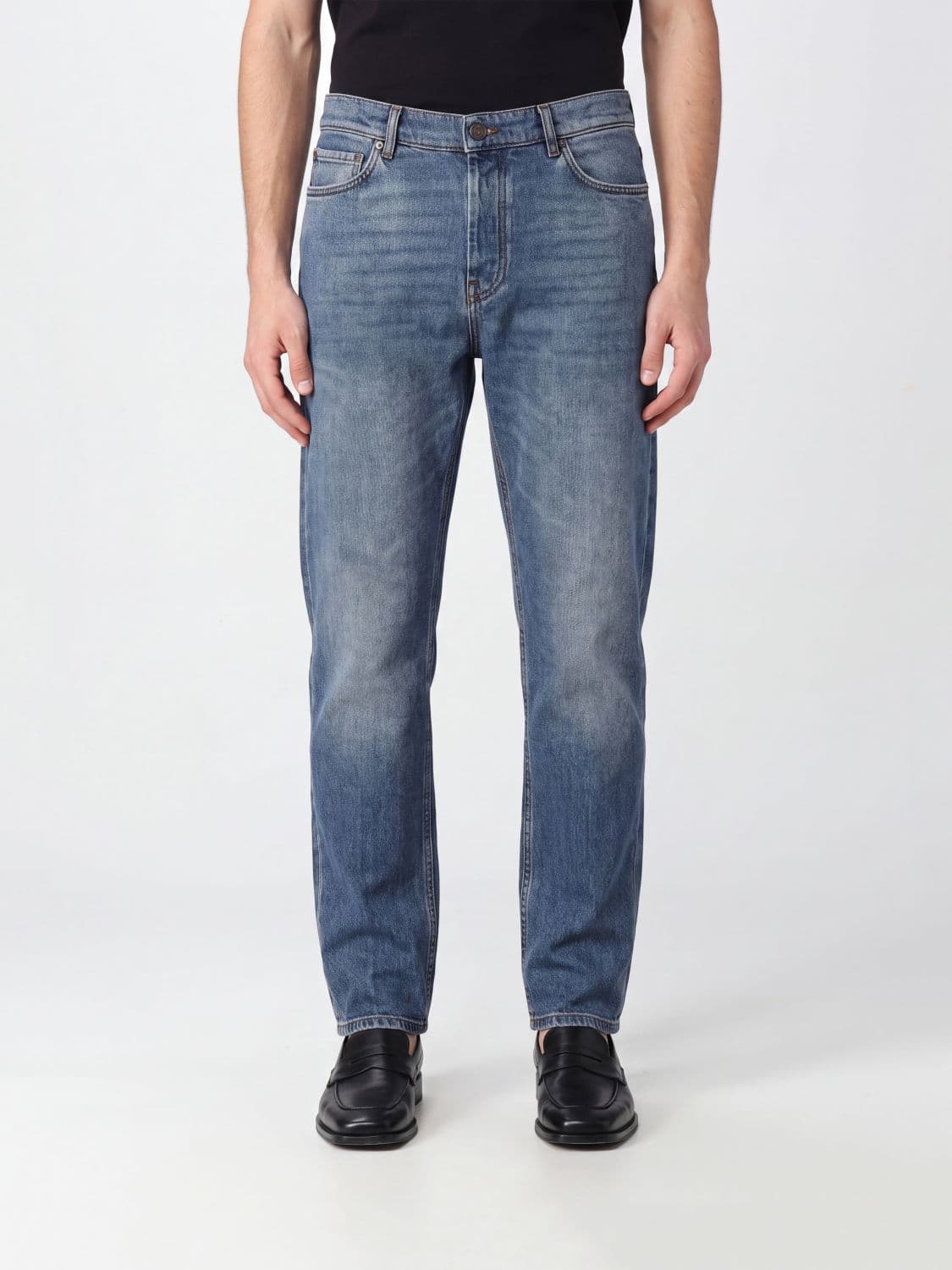 Lardini Jeans Men color Denim