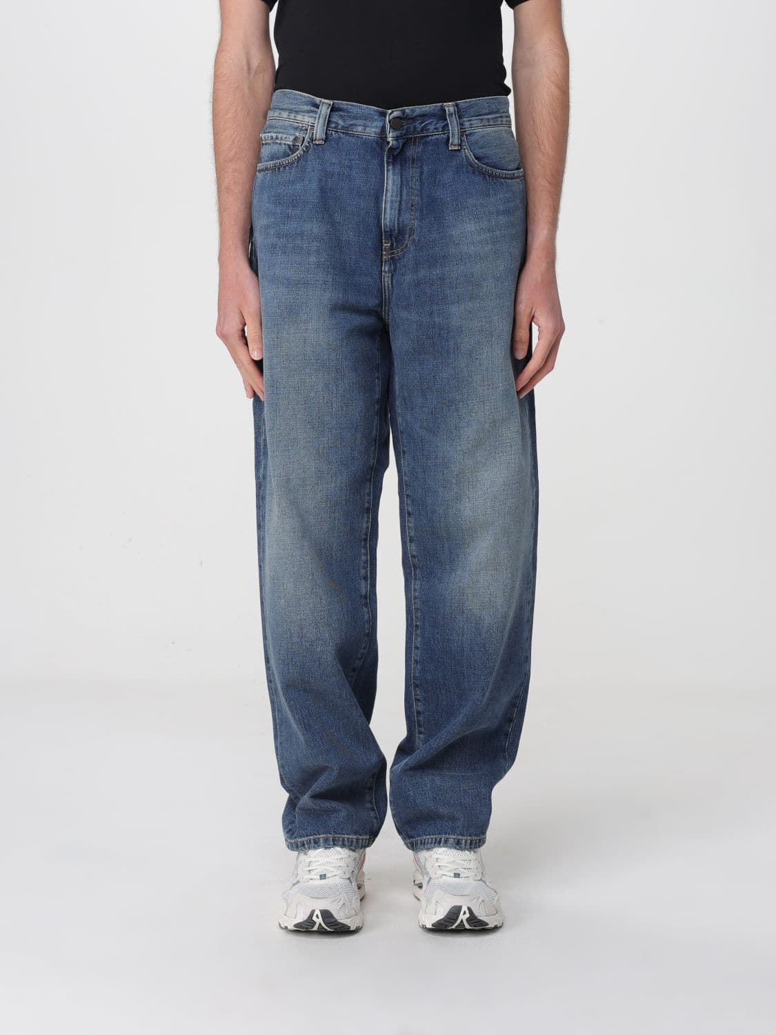 Carhartt Wip Aaron Wide Leg Denim Jeans