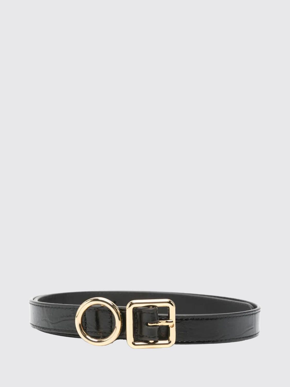 Jacquemus Regalo Belt in Crocodile Print Leather
