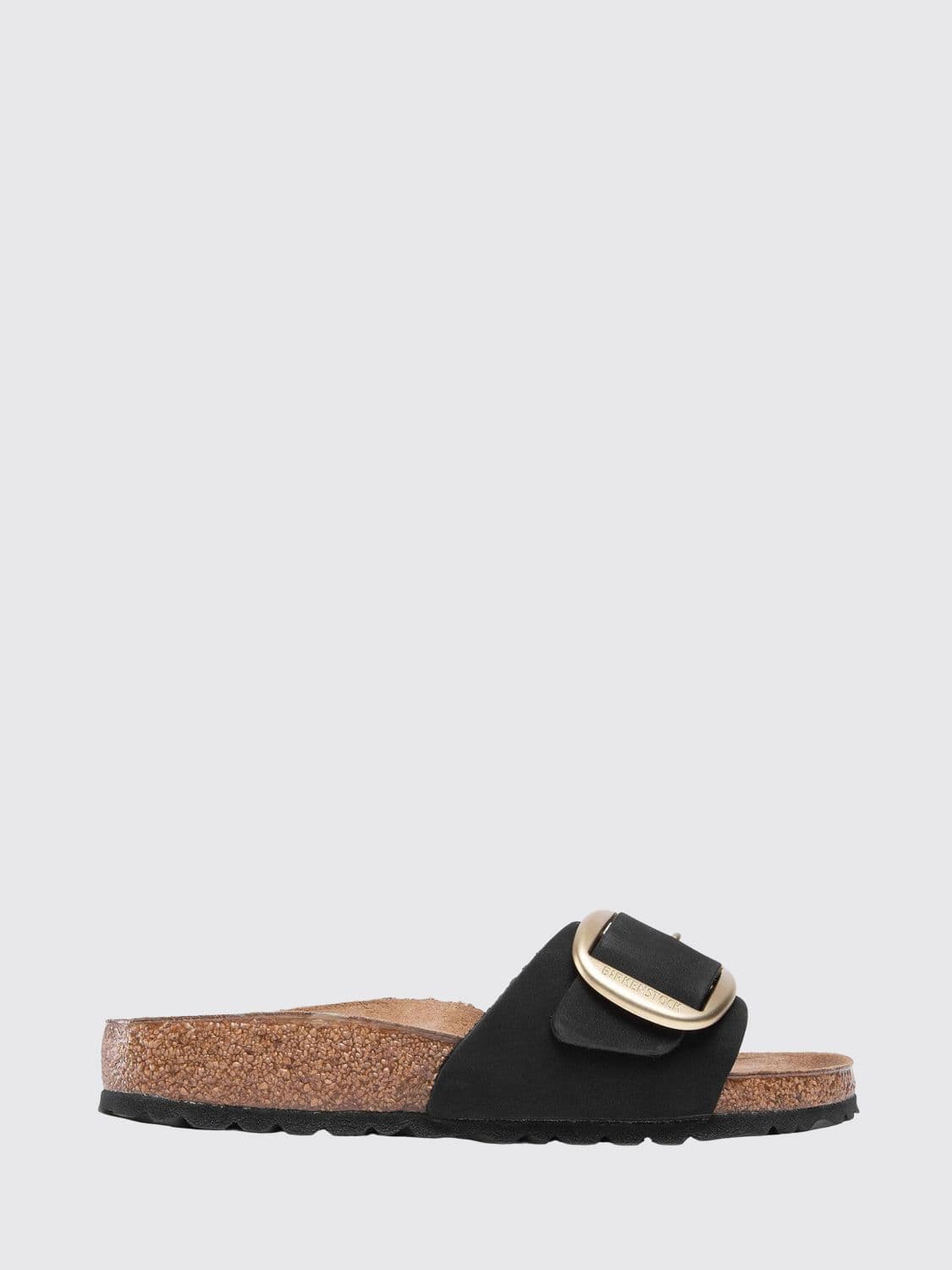 Birkenstock Madrid Big Buckle Nubuck Sandal