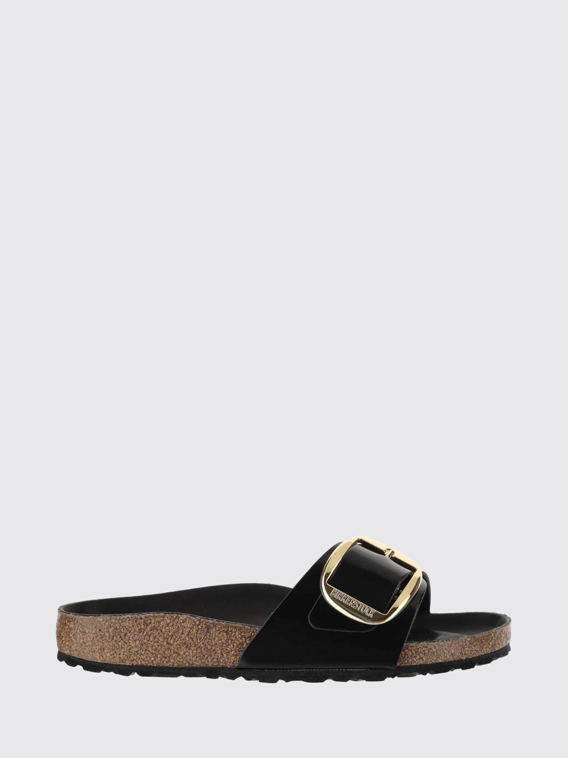Birkenstock Madrid Big Buckle Brushed Leather Sandal