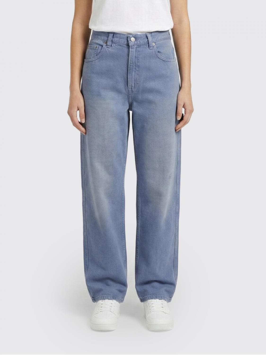 Haikure Cotton Denim Palazzo Jeans
