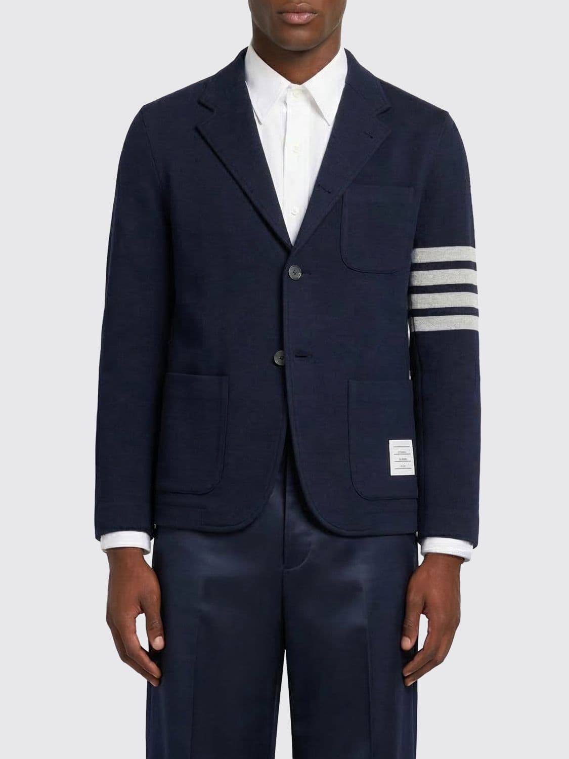 Thom Browne Cotton Single-Breasted Blazer