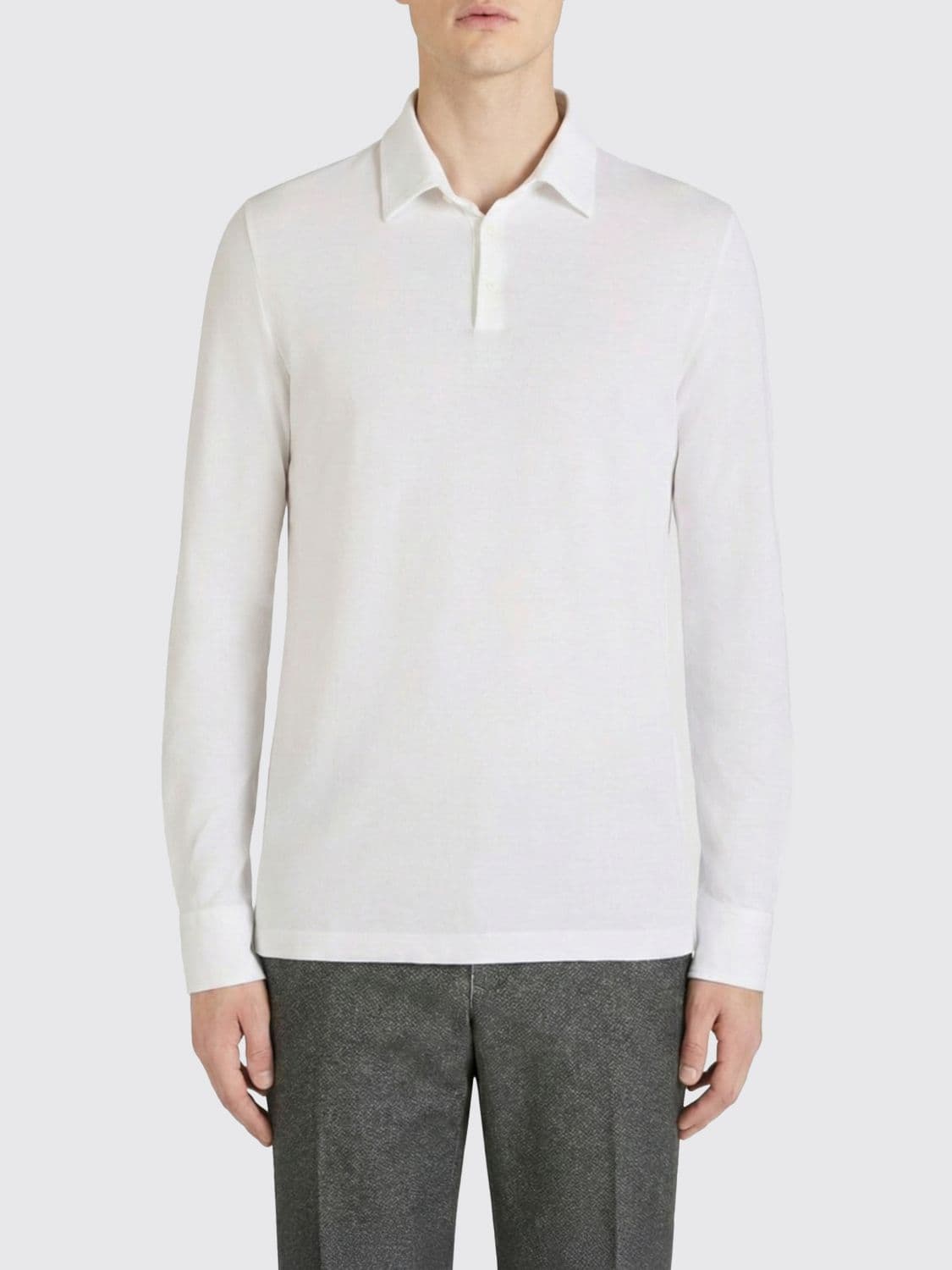 Zanone Cotton Polo Shirt · 54